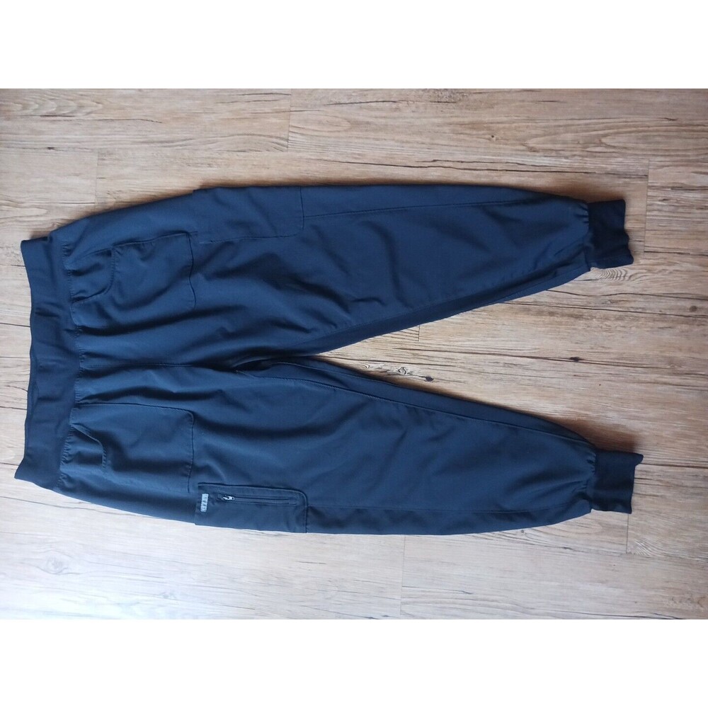 Landau Forward Scrub Pants, Black, Size XL